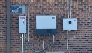 Electrcial Panel On Brick Wall 2