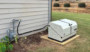 Generator White Installed