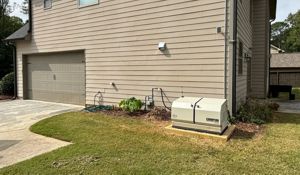 House Generator Installed