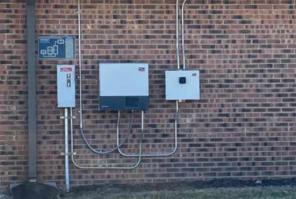 Commercial solar inverters and disconnects in North Georgia by Innovative Electrical Systems
